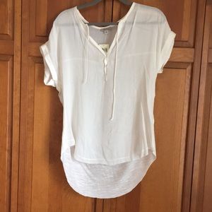 White lucky brand t-shirt